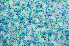 Tencel Mix Seidentouch Blumenranken