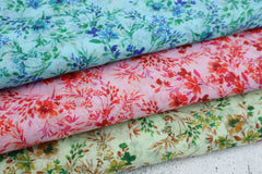 Tencel Mix Seidentouch Blumenranken
