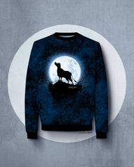 Panel French Terry Cheeky Animals 2.0 #Moolight by Thorsten Berger
