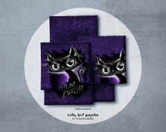 Panel French Terry Cheeky Animals 2.0 Cute but Psycho by Thorsten Berger
