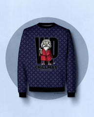 Sweatshirt Panel Chillmas Club by Thorsten Berger