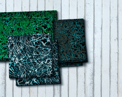 Viskose Webware Pop Art Waves by Thorsten Berger