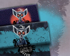Panel Baumwolljersey Lemur Toujours by Thorsten Berger