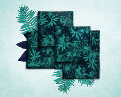 Piqué Baumwolljersey Botanical by Thorsten Berger