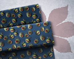 French Terry Chestnut Friends Kastanien by Thorsten Berger