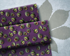 French Terry Chestnut Friends Kastanien by Thorsten Berger