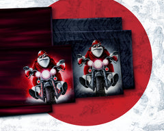 French Terry Winter Moods by Thorsten Berger - Santa Kombi 597