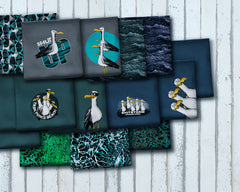 Panel French Terry Seagull Ole by Thorsten Berger