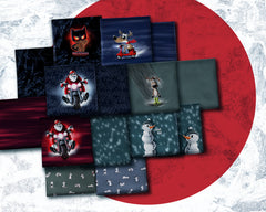 French Terry Winter Moods by Thorsten Berger - Breadman Kombi