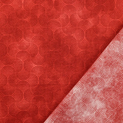 Baumwoll Popeline Tonka Curls - bordeaux