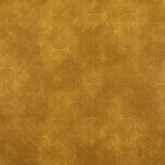 Baumwoll Popeline Tonka Curls - ocker