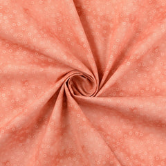 Baumwoll Popeline Tonka Kreise - altrosa