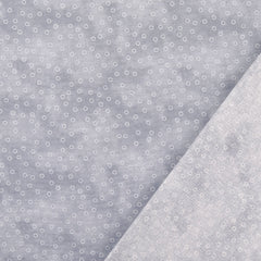 Baumwoll Popeline Tonka Kreise - hellgrau