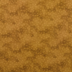 Baumwoll Popeline Tonka Kreise - ocker