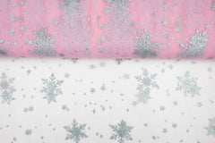 Tüll Silver Frozen Crystal