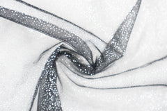 Tüll Silver Glitter