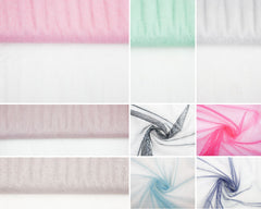 Tüll Silver Glitter