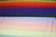 Tüll Stoff Regenbogen