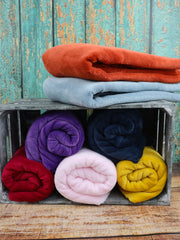 Überraschungspaket - 4 Meter Wellnessfleece uni