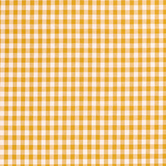 Baumwoll Cretonne Vichy Karo 10mm - 5010 senfgelb