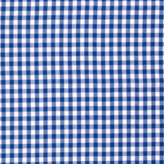 Baumwoll Cretonne Vichy Karo 10mm - 5027 royalblau