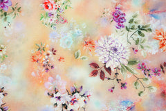 Viskose Rayon Fine Lurex Flower