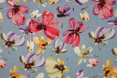 Viskose Leinen Aquarell Optik Design 11 SH