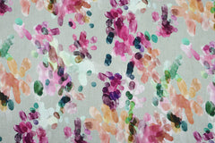 Viskose Leinen Aquarell Optik Design 18 SH