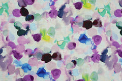 Viskose Leinen Aquarell Optik Design 7 SH