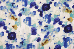 Viskose Leinen Aquarell Optik Design 8 SH