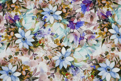 Viskose Leinen Aquarell Optik Design 9 SH