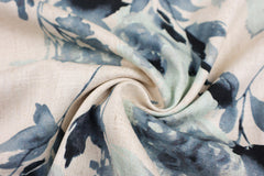 Viskose Leinen Aquarell Optik Design 3 SH