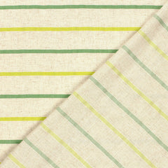 Viskose Leinen Streifenmix