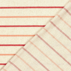 Viskose Leinen Streifenmix