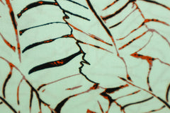 Viskose Popeline Light Leaves