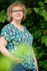 Viskose Satin Diamonds