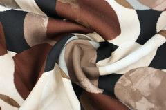 Viskose Satin Funny Dots