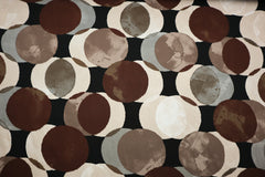 Viskose Satin Funny Dots