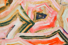 Viskosestoff Anneke Aquarell