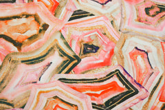 Viskosestoff Anneke Aquarell