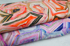 Viskosestoff Anneke Aquarell