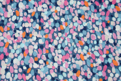 Viskose Stoff Bunte Tupfen SH