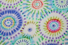 Viskose Stretch Batik Mandala