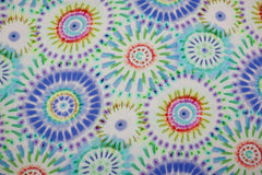 Viskose Stretch Batik Mandala