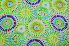 Viskose Stretch Batik Mandala