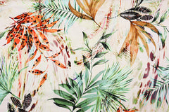 Viskose Stretch Rayon Leaves