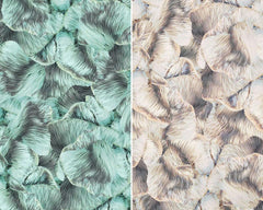 Viskose Stretch Grafik Nature