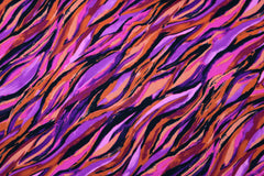 Viskose Twill Ruby Flames