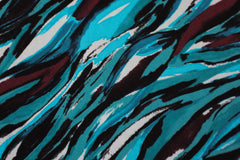 Viskose Twill Ruby Flames