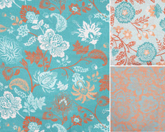 Viskose Voile Ibiza Flower